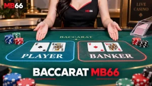 Baccarat MB66 – Luật Chơi, Cách Tính Điểm & Các Cửa Cược