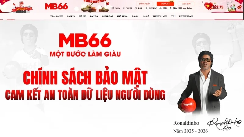 Chính Sách Bảo Mật MB66 – Bảo Vệ Dữ Liệu Người Dùng 2026 Chính Sách Bảo Mật MB66 – Bảo Vệ Dữ Liệu Người Dùng 2026