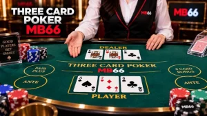 Three Card Poker MB66 – Luật Poker 3 Lá & Cách So Bài